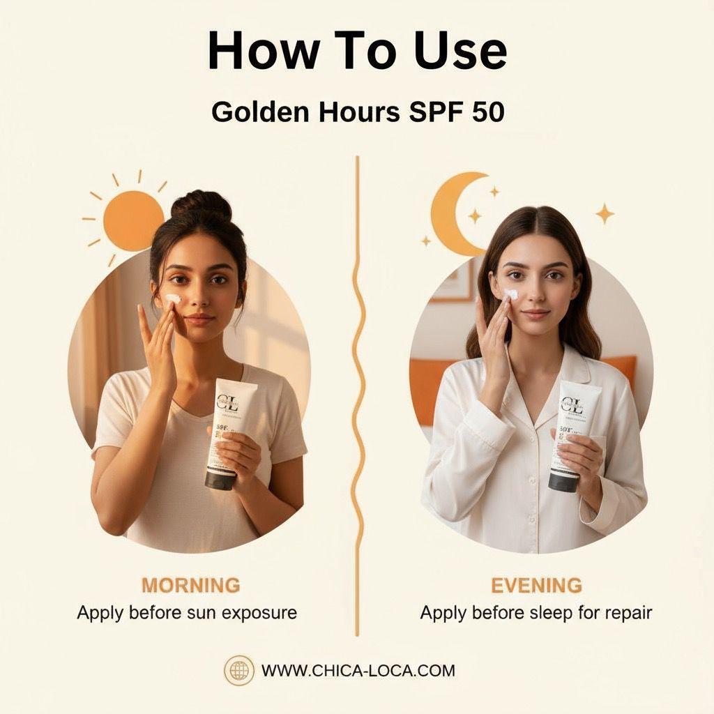 3in1 Golden Hours – Serum, Moisturizer & Sunscreen SPF 50